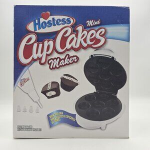 Hostess Mini Cupcakes Maker Baking Machine for Dessert Non Stick OPEN BOX